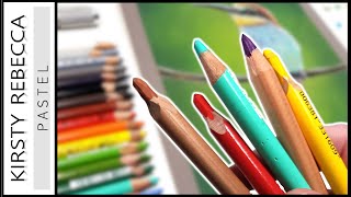 How to use PASTEL PENCILS  A complete BEGINNER guide [upl. by Farly]