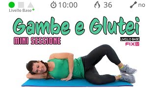 Esercizi Per Glutei Sodi A Casa  Allenamento Glutei Ed Esterno Coscia [upl. by Frechette]