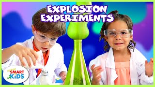 Explosion Science Experiments for Kids [upl. by Adnohsat]