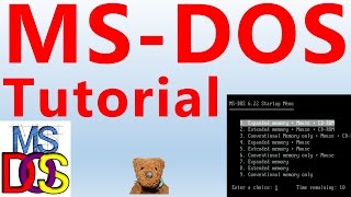 DOS tutorial commands for beginners [upl. by Gerita]