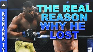 The REAL REASON why Francis Ngannou LOST to Stipe Miocic  UFC 220 Analysis Breakdown  Kenank TV [upl. by Mulloy]