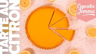 Tarte au Citron AKA Lemon Tart Recipe  Cupcake Jemma [upl. by Rabiah844]