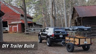 Build Your Own DIY Offroad Camper Trailer  4x4 [upl. by Lessard]