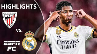 🚨 JUDE BELLINGHAM DEBUT 🚨 Athletic Bilbao vs Real Madrid  LaLiga Highlights  ESPN FC [upl. by Calypso371]