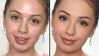 MINIMAL Makeup Tutorial  No Makeup Makeup  Tips and Tricks [upl. by Wey]