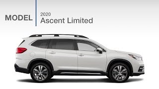 2020 Subaru Ascent Limited SUV  Model Review [upl. by Ardekahs192]