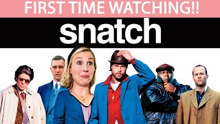 SNATCH 2000  MOVIE REACTION  FIRST TIME WATCHING [upl. by Alyt]