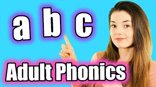 Adult Phonics English Alphabet Sounds ABC Pronunciation [upl. by Kirsti]