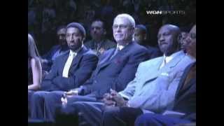 Scottie Maurice Pippen Age 40 Chicago Bulls 33 Jersey Retirement Ceremony December 9 2005 [upl. by Asilec]