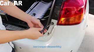 How to install Blind Spot Detection System BSD Microwave Radar Sensor [upl. by Norrahc934]