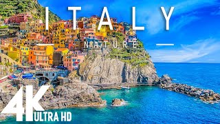 FLYING OVER YTALY 4K UHD   Relaxing Music Along With Beautiful Nature Videos 4K Video Ultra HD [upl. by Schmitt881]