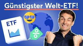 Das ist der günstigste WeltETF  Finanzfluss [upl. by Ellirehs]