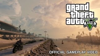 Grand Theft Auto V Official Gameplay Video [upl. by Eelyram]