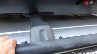 How to Install a SUV Roof Rack Crossbars  Honda Pilot [upl. by Ainsworth502]