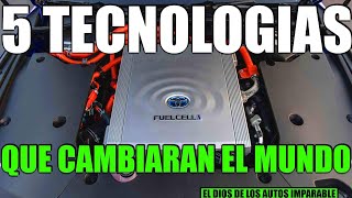 5 TECNOLOGIAS AUTOMOTRICES QUE CAMBIARAN EL MUNDO [upl. by Eednil]