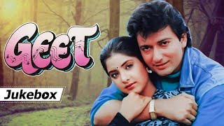 Geet Movie Songs  Divya Bharti  Movie Jukebox [upl. by Hathcock]