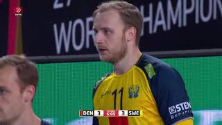 IHF World Mens Handball Championship 2021 Final Denmark  Sweden Full match [upl. by Frodine]