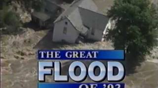 KSDK Great Flood of 93 October 1993 [upl. by Meldoh]