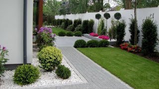 Small beautiful front yard landscaping ideas [upl. by Cerracchio]