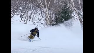 Japan powder skiing 2025 [upl. by Tiduj]