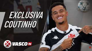 EXCLUSIVA  PHILIPPE COUTINHO  VASCOTV [upl. by Hoxie872]