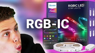 Govee RGBIC Strip Light Review  Best LED Strip Lights 2024 [upl. by Fadden]