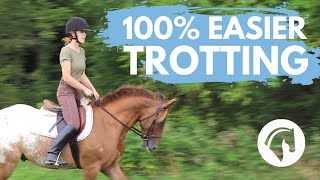 How to Post Trot On a Horse EASY STEPBYSTEP GUIDE [upl. by Leicester]