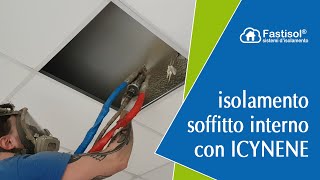 isolamento termico soffitto dallinterno [upl. by Eissim]