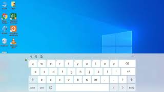 How to Show Touch Keyboard on Windows 10 [upl. by Rodl477]