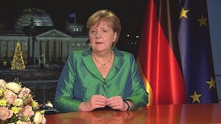 Neujahrsansprache 2020 von Bundeskanzlerin Angela Merkel [upl. by Nurav]