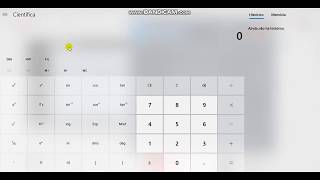 Como calcular a potencia usando a calculadora do Windows 10 [upl. by Orimlede]