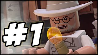 LEGO Jurassic World  PART 1  PROLOGUE Gameplay Walkthrough HD [upl. by Annitsirhc780]