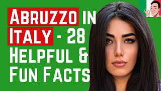 28 Interesting Helpful and Fun Facts About Abruzzo in Italy [upl. by Prober]