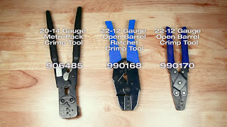 How To Use Crimp Tools [upl. by Notnyw]