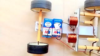 How to Make Solenoid Engine Car [upl. by Yaker526]