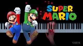 Super Mario Bros Theme Piano Version [upl. by Salvadore]