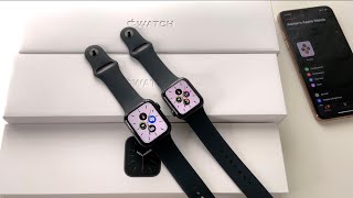 Review series 6  Apple Watch 44mm VS 40mm [upl. by Htesil]