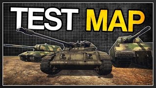 Tank Test Map  War Thunder [upl. by Ronni]