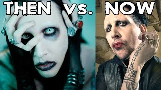 MARILYN MANSON Then vs Now [upl. by Mellar73]