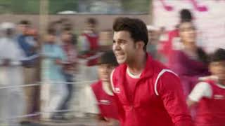 students race of chhalaang movie [upl. by Amsirhc]