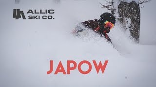 JAPOW  POWDER SKIING IN JAPAN [upl. by Reilamag408]