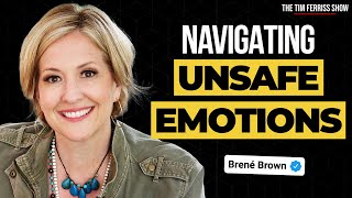 Brené Brown on How to Navigate the Emotions Youre Unwilling to Feel  The Tim Ferriss Show [upl. by Roeser975]