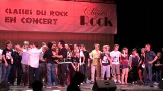 final les classes du rock en concert 2010 [upl. by Marih]