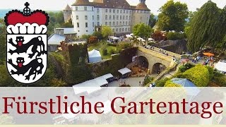 Fürstliche Gartentage auf Schloss Langenburg Baden Würtemberg  Das Event für die ganze Familie [upl. by Ellora]