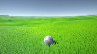 Infinite Grass  Unity URP [upl. by Rosenkrantz]