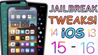 Top 10 Best Jailbreak Tweaks for IOS 15  16 [upl. by Eimmat]