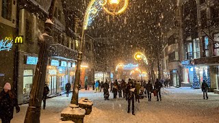 A walk through a Christmas wonderland Zakopane [upl. by Swec]