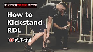 How to Kickstand RDL [upl. by Jarrod]