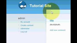 Drupal Tutorial [upl. by Franza]