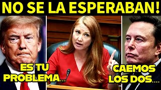 TRUMP QUEDO FRIO – DEMOCRATA Destroza a Musk en el congreso [upl. by Lerraf]